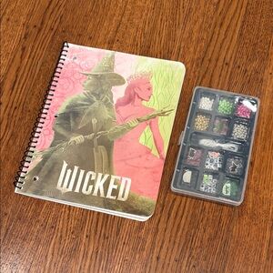 Universal Wicked Single Subject Notebook & Target Wicked Jewelry Bead Kit